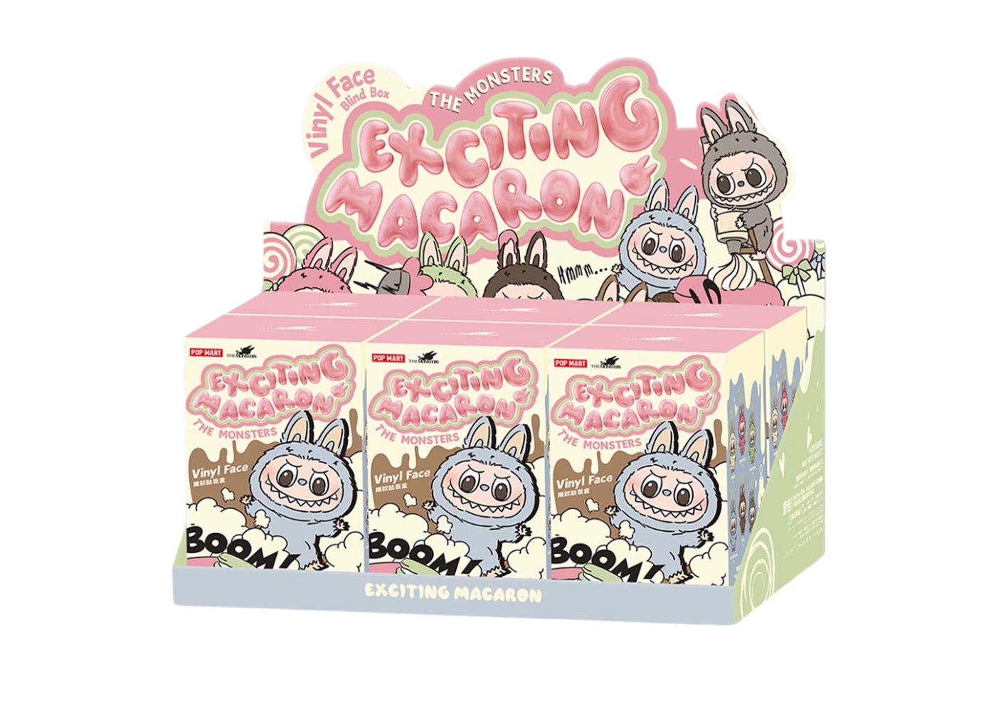 LABUBU MONSTERS Have A Seat Macaron　アソート LABUBU MONSTERS Have A Seat Macaron アソート LABUBU V1 The